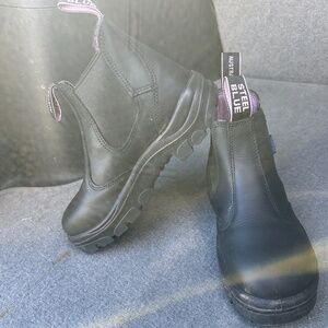 STEEL BLUE WOMEN'S HOBART 6" WATER RESISTANT WORK BOOTS - STEEL TOE